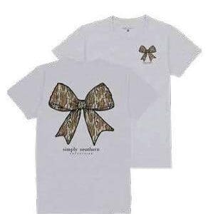 Simply Southern - Camo Bow