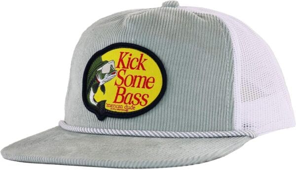 Simply Southern Hat - Kick Some Bass (Grey)