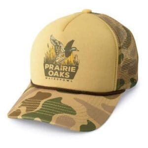 Prairie Oaks Waterfowl Hat - Camo Foam Trucker Traditions Camo