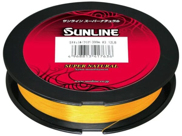 Sunline Super Natural Monofilament 330yd Orange