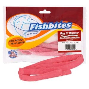 Fishbites Bag O’ Worms® – Fast Acting Bloodworm