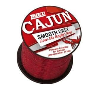 Zebco Cajun Smooth Cast - Low-Vis Ragin' Red