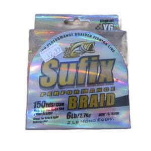 Sufix Performance Braid - Flourescent Neon Fire