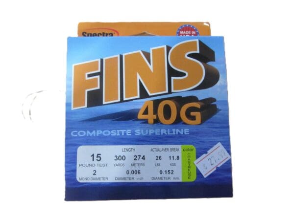 FINS 40G Composite Superline - Chartruese