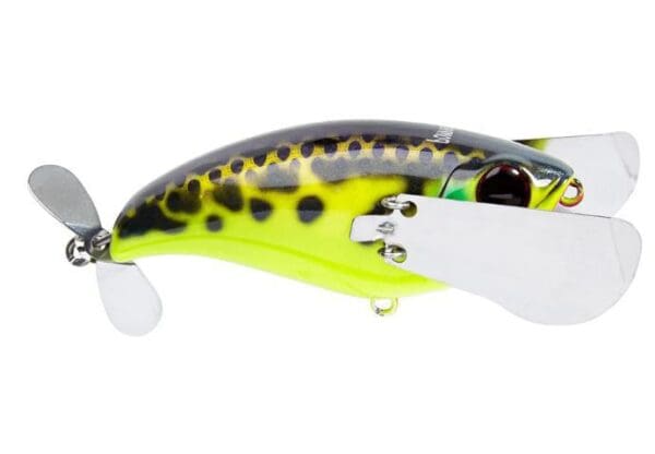 Pompadour -Jackall Pompadour Jr. Lures Yellow Frog