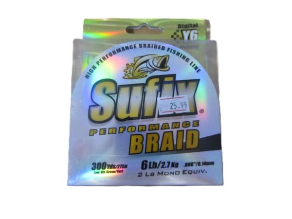 Sufix Performance Braid - Low-Vis Green