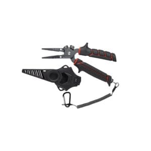 Multi-tool with pliers and sheath.